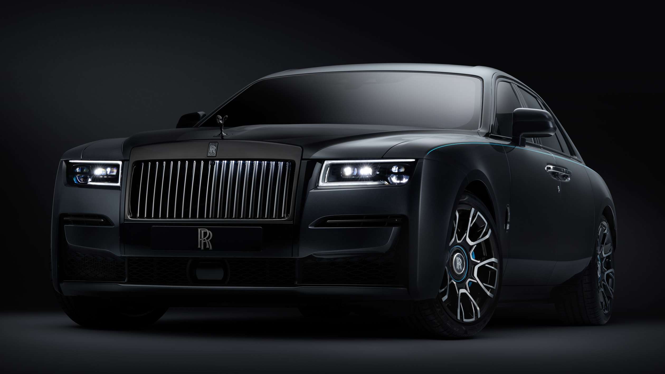 Чёрный rolls royce