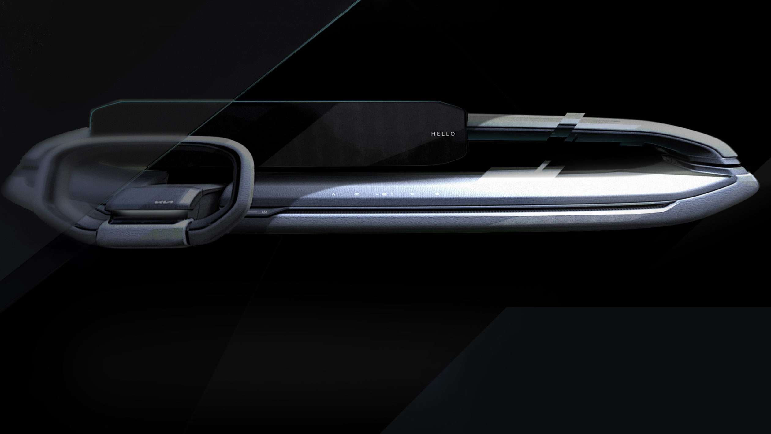 Kia Concept EV9 - Dashboard teaser