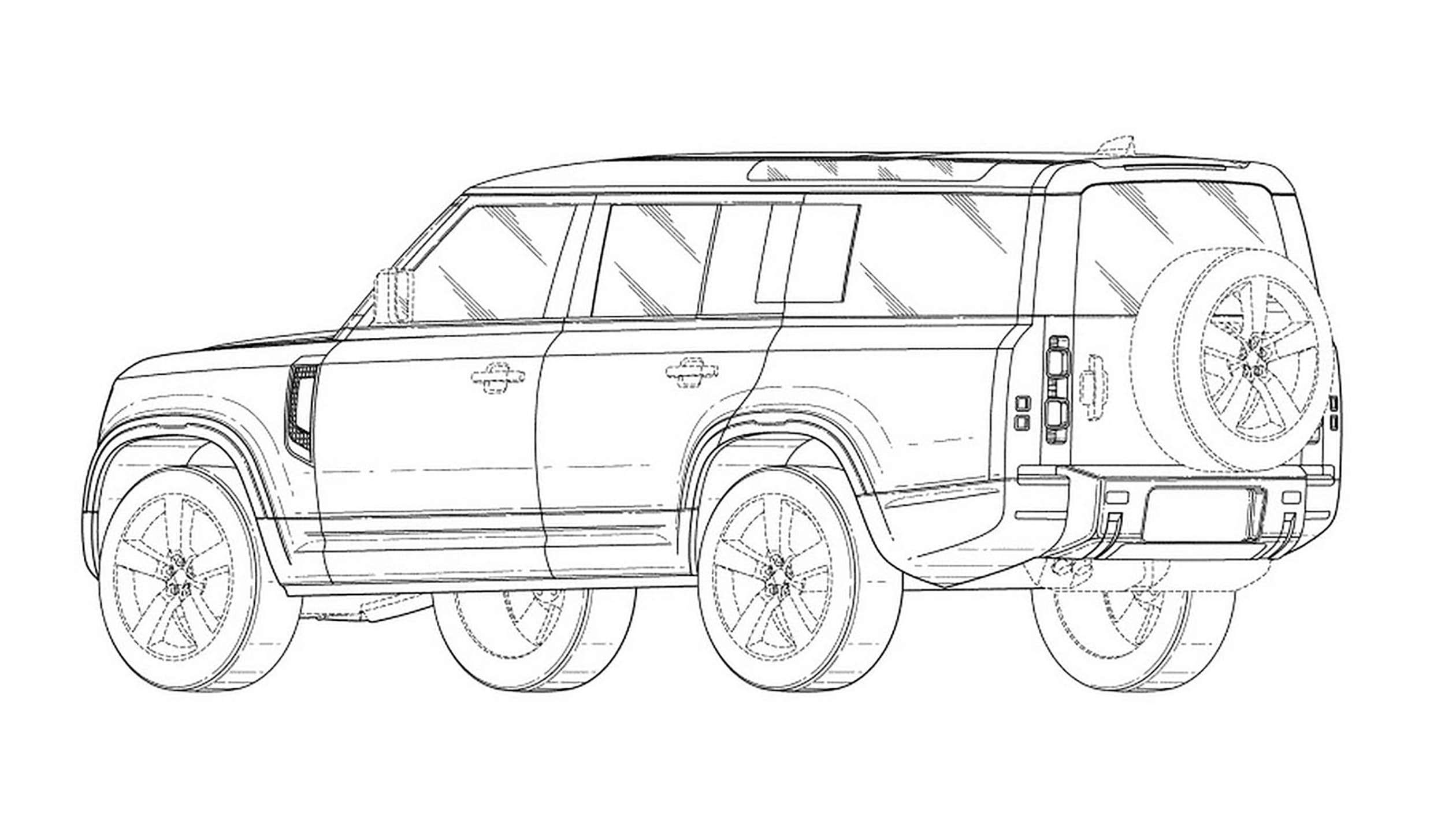 Land Rover Defender - rear