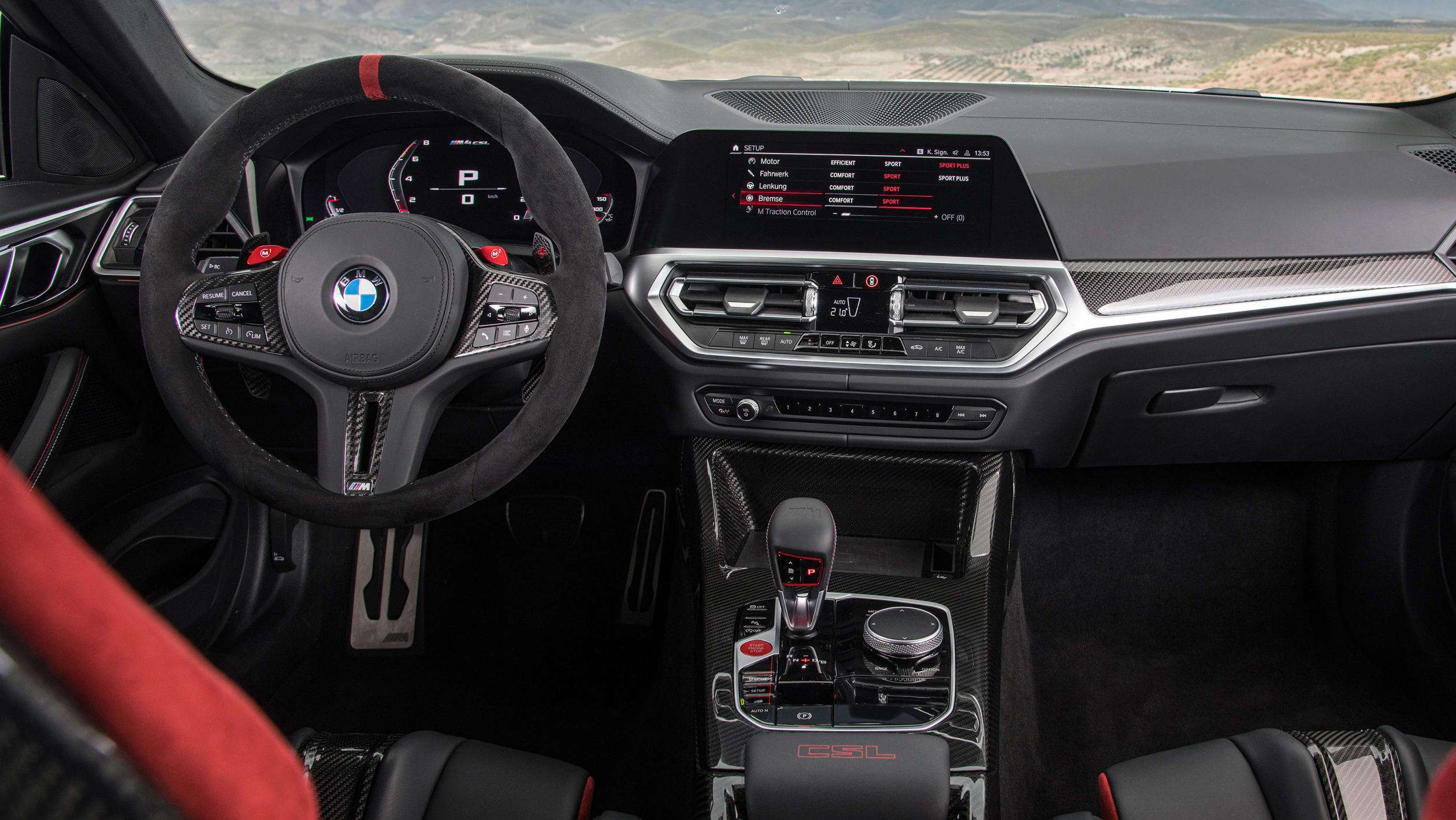 BMW M4 CSL - Dash