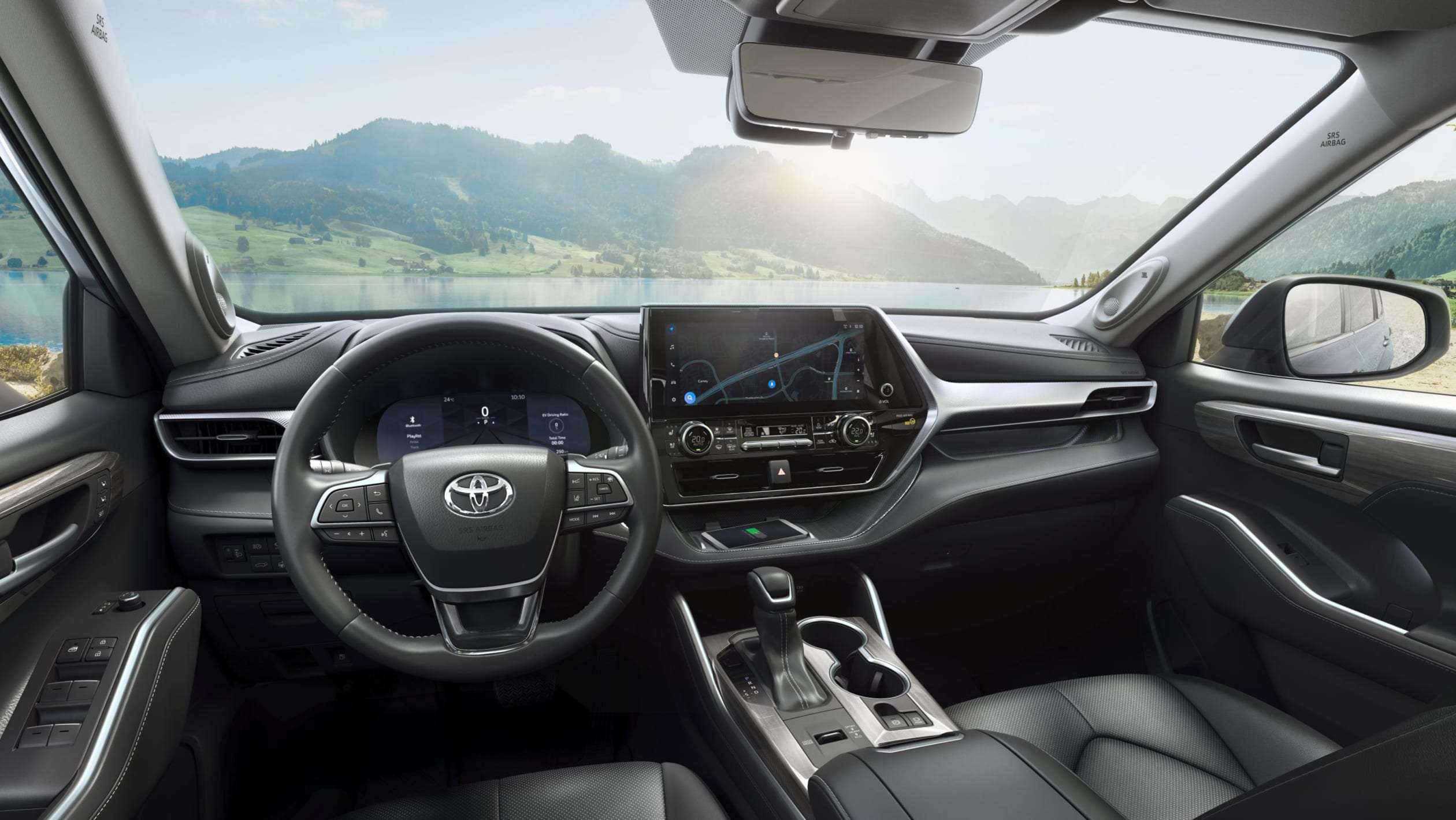 Toyota Highlander tech updates - interior