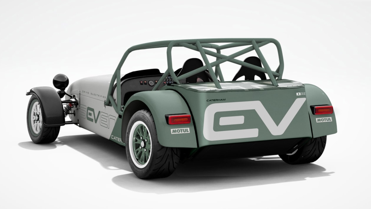 Caterham Seven EV — сзади