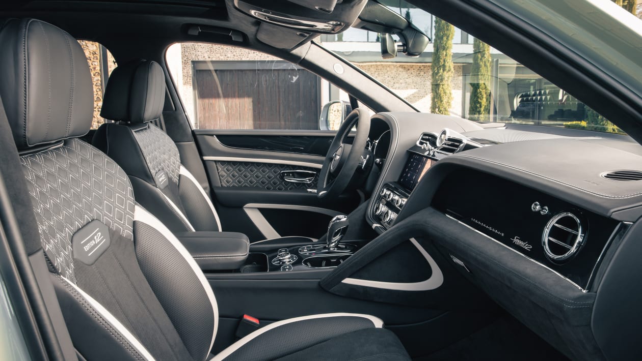Модельный ряд Bentley Speed ​​Edition 12 — интерьер
