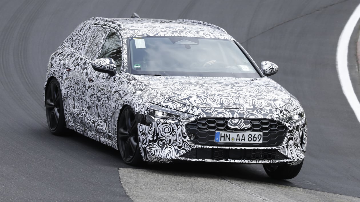 2023 Audi A5 (камуфляж) - переднее действие