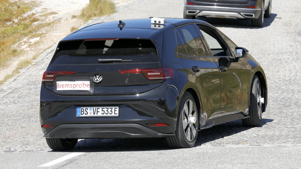 Volkswagen ID.3 GTX — прохождение задних поворотов