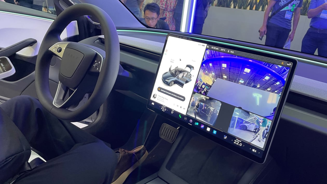Рестайлинг Tesla Model 3 - Мюнхен DashCoin