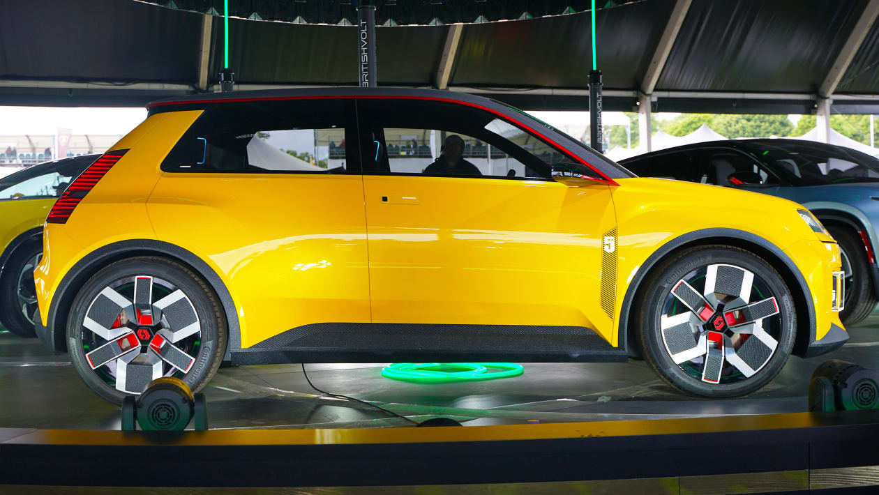 Концепт Renault 5 EV на Фестивале скорости в Гудвуде 2022 года
